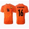 Frankrike Mike Maignan #16 Keeper Bortedrakt EM 2024 Kortermet